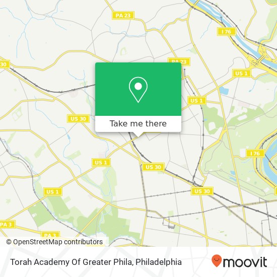 Mapa de Torah Academy Of Greater Phila