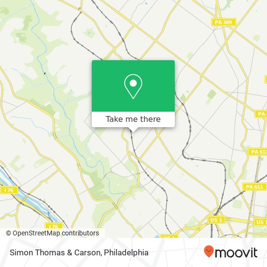 Simon Thomas & Carson map