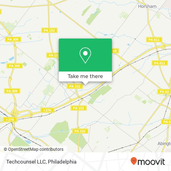 Mapa de Techcounsel LLC