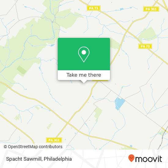 Spacht Sawmill map