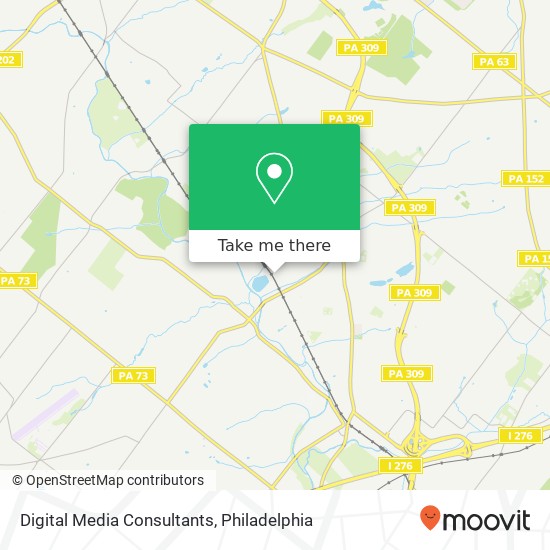 Digital Media Consultants map