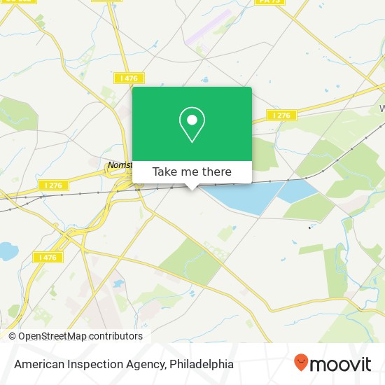 American Inspection Agency map
