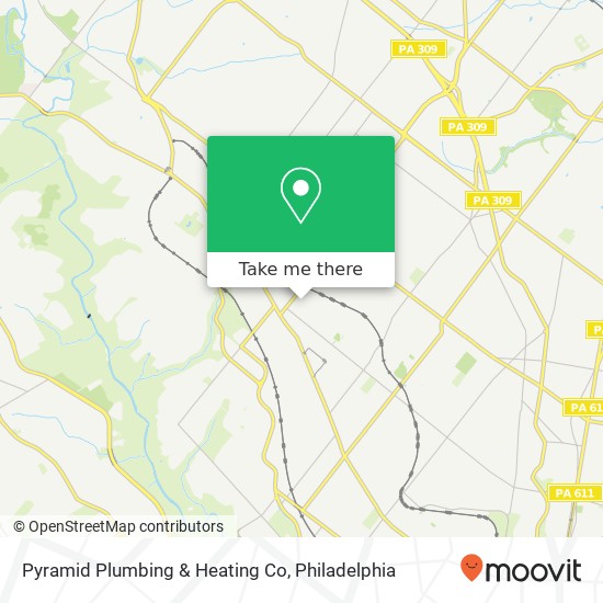 Pyramid Plumbing & Heating Co map