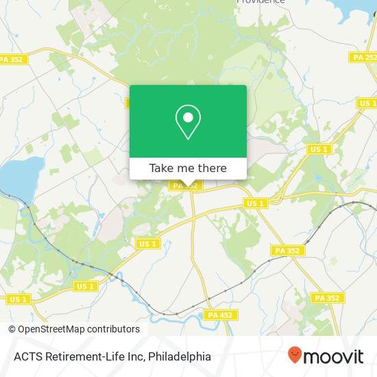 ACTS Retirement-Life Inc map