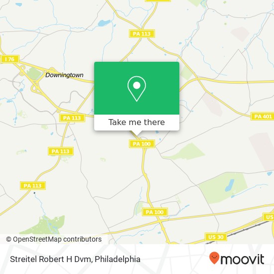 Mapa de Streitel Robert H Dvm