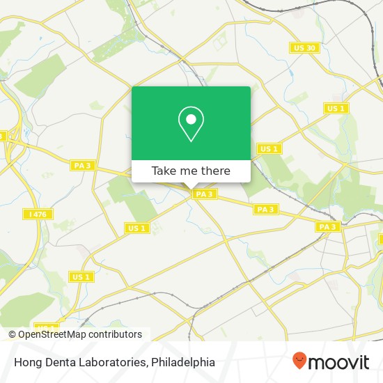 Mapa de Hong Denta Laboratories