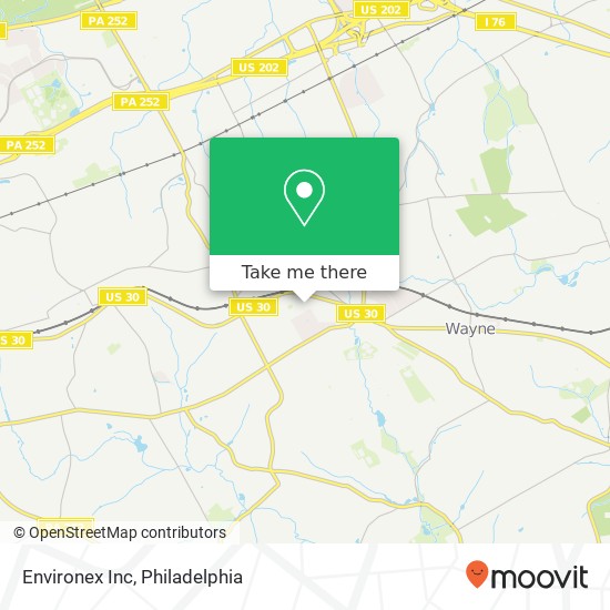 Environex Inc map