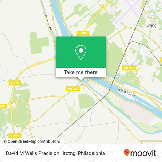 David M Wells Precision Hrctng map