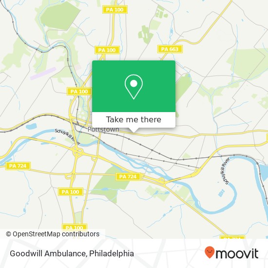 Goodwill Ambulance map