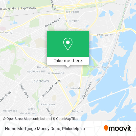 Mapa de Home Mortgage Money Depo