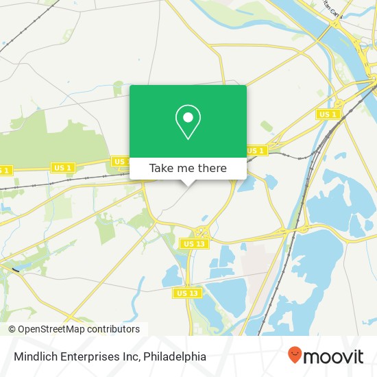 Mindlich Enterprises Inc map