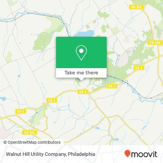 Mapa de Walnut Hill Utility Company