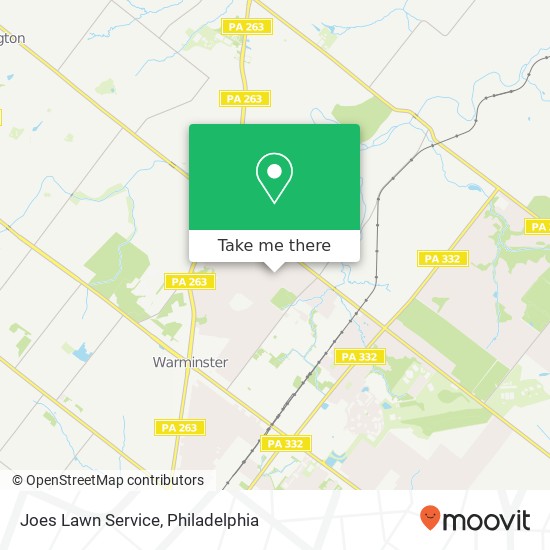 Mapa de Joes Lawn Service