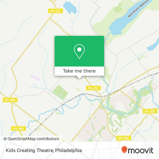 Mapa de Kids Creating Theatre