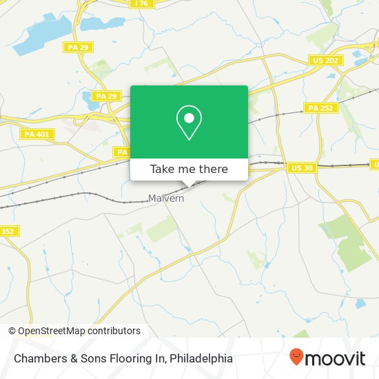 Chambers & Sons Flooring In map