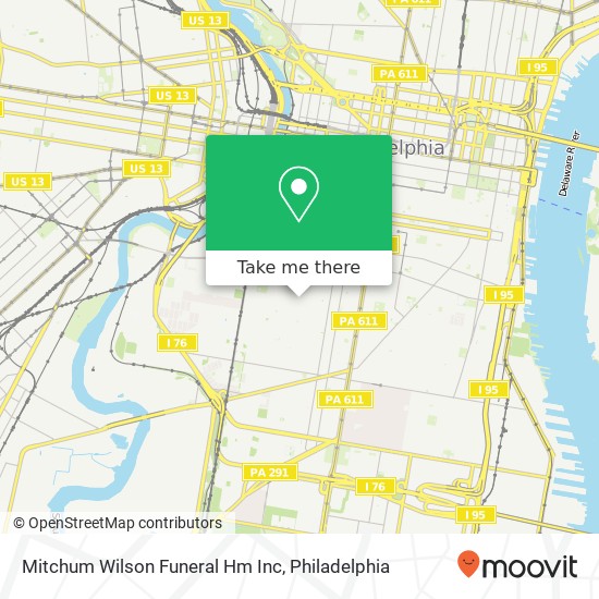 Mitchum Wilson Funeral Hm Inc map
