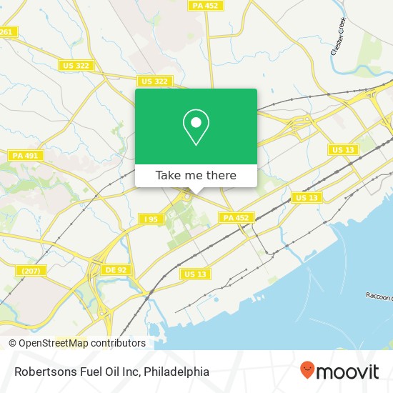 Robertsons Fuel Oil Inc map