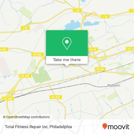 Total Fitness Repair Inc map