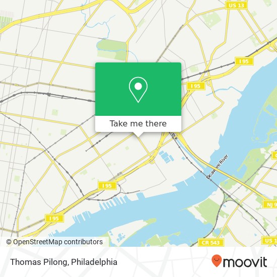 Mapa de Thomas Pilong