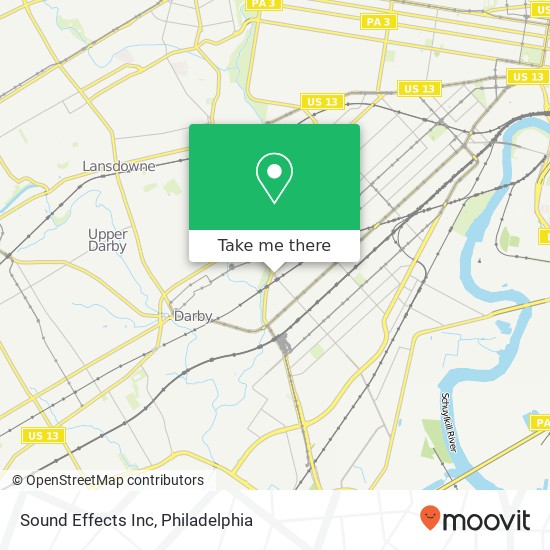 Sound Effects Inc map