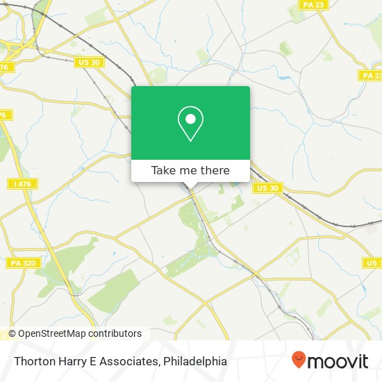 Mapa de Thorton Harry E Associates