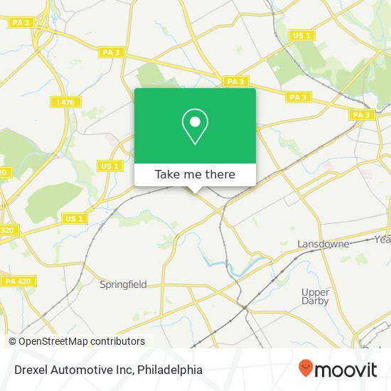 Drexel Automotive Inc map