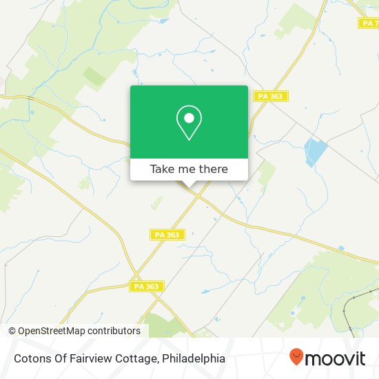 Mapa de Cotons Of Fairview Cottage
