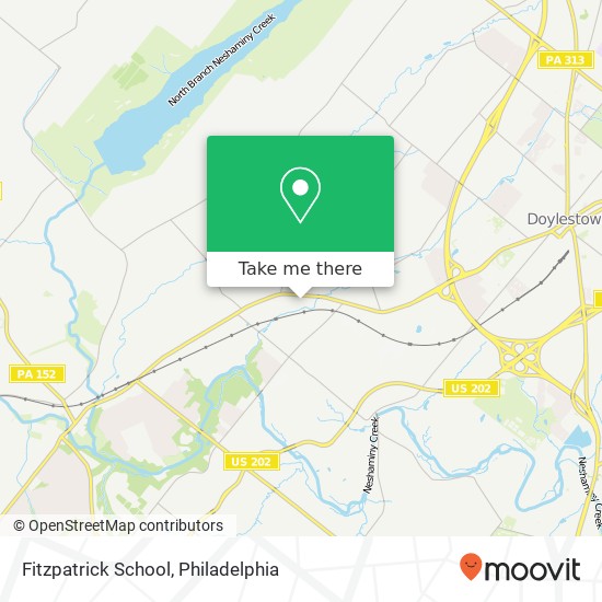 Fitzpatrick School map