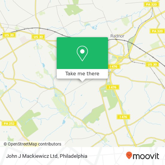 John J Mackiewicz Ltd map