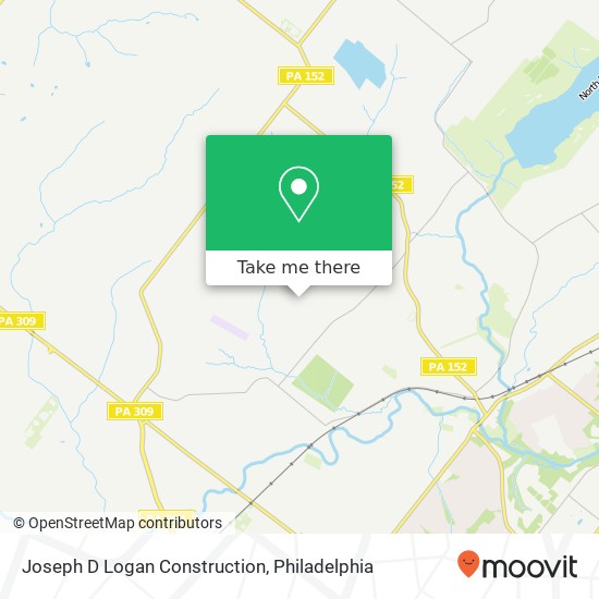 Mapa de Joseph D Logan Construction