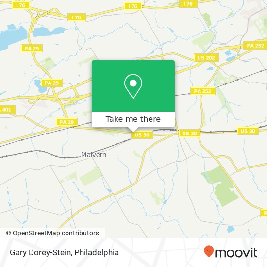 Mapa de Gary Dorey-Stein