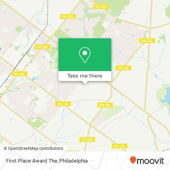 Mapa de First Place Award The