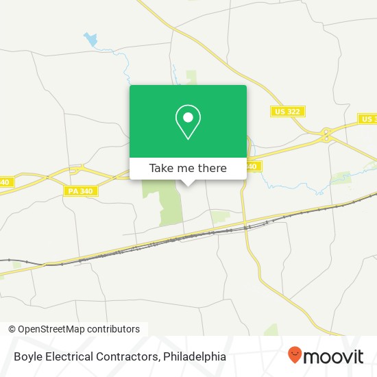 Mapa de Boyle Electrical Contractors