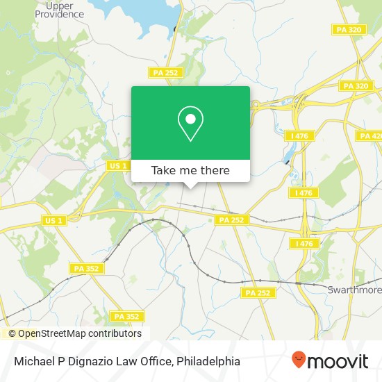 Michael P Dignazio Law Office map