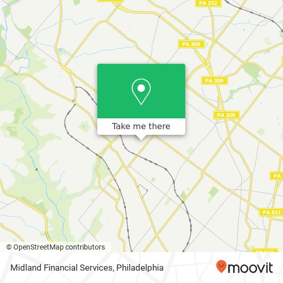 Midland Financial Services map