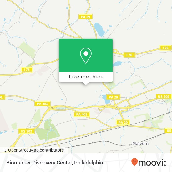 Biomarker Discovery Center map