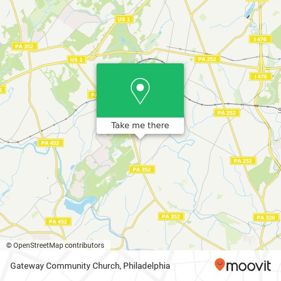 Mapa de Gateway Community Church