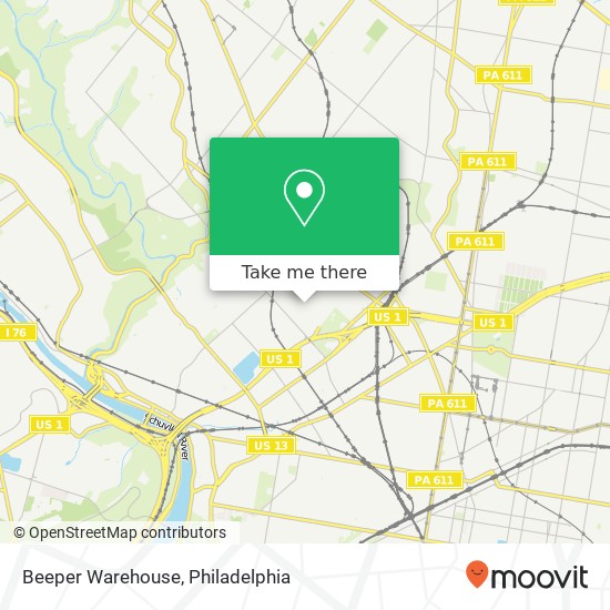 Mapa de Beeper Warehouse