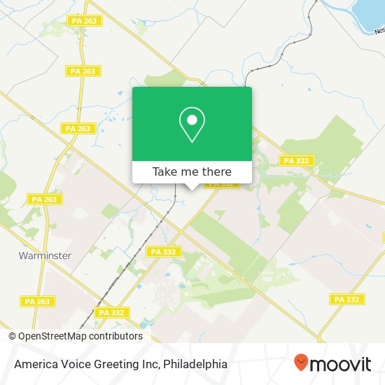 America Voice Greeting Inc map