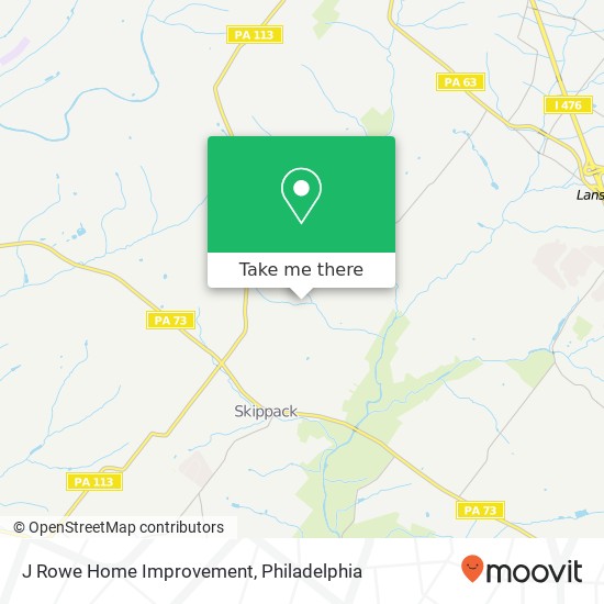 Mapa de J Rowe Home Improvement