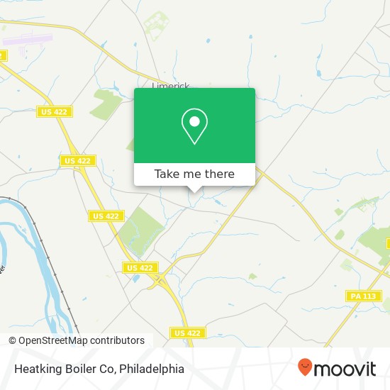 Heatking Boiler Co map