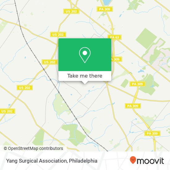 Mapa de Yang Surgical Association