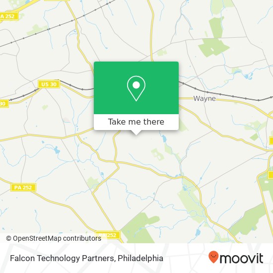 Mapa de Falcon Technology Partners