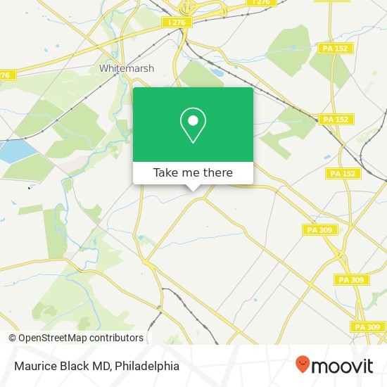 Maurice Black MD map
