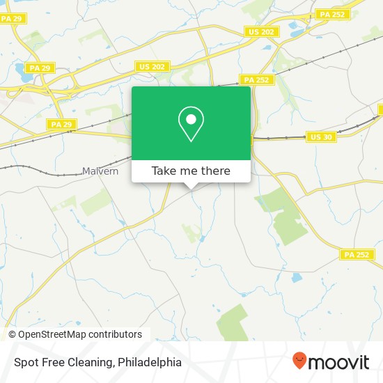 Spot Free Cleaning map