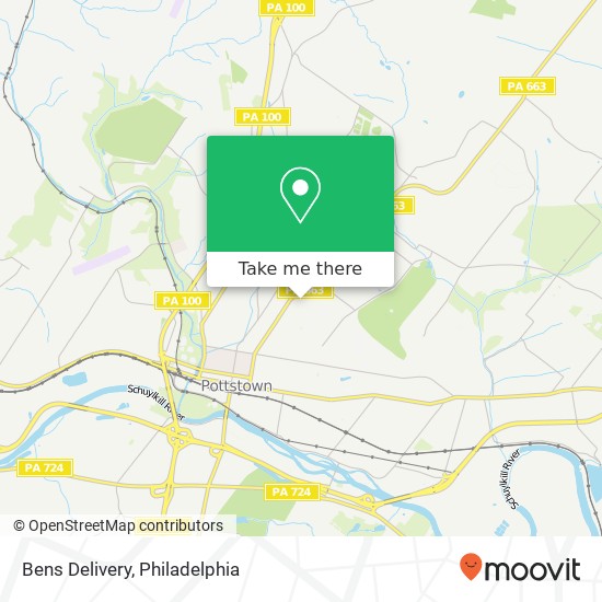 Mapa de Bens Delivery