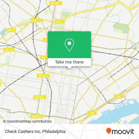 Check Cashers Inc map