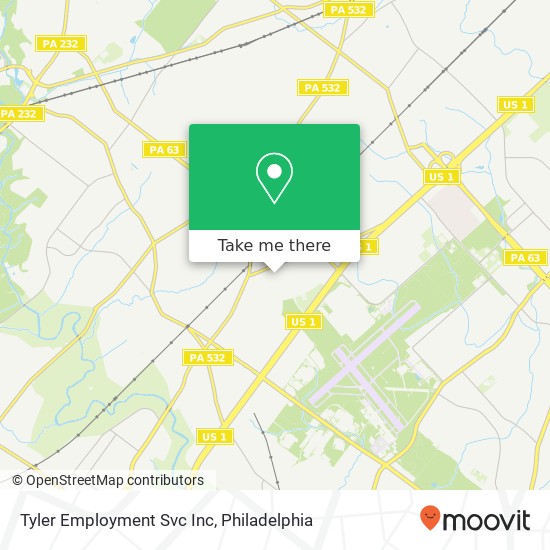 Tyler Employment Svc Inc map