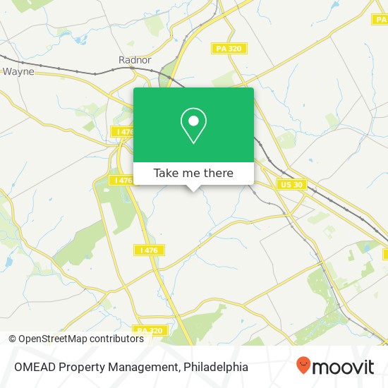 OMEAD Property Management map