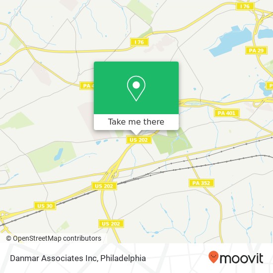 Danmar Associates Inc map